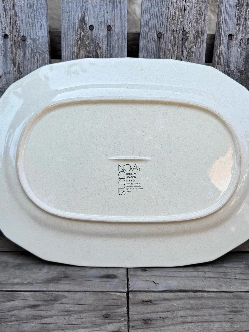 Vintage Studio Nova Christmas Platter 15